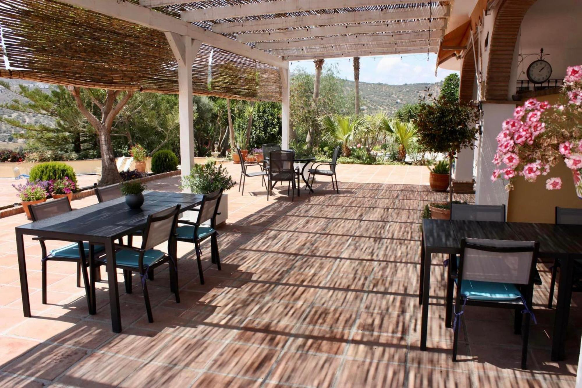 Casa Nuestro Sueno Bed & Breakfast Vinuela Bagian luar foto
